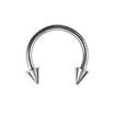 Circular barbell basic con punte - GIOYAL PIERCING STORE