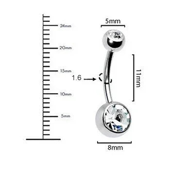 Piercing ombelico diavoletto - GIOYAL PIERCING STORE