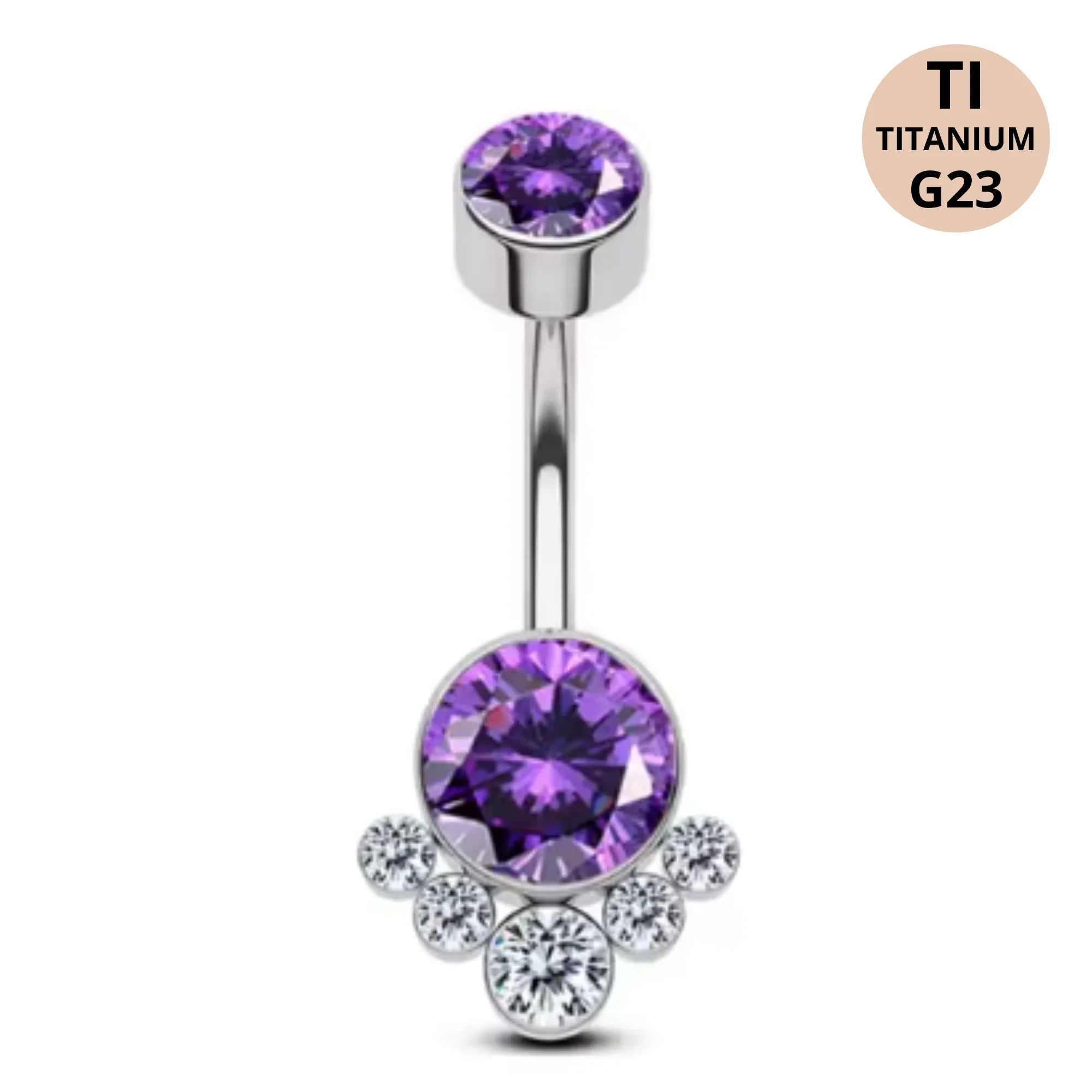 Titanium Belly Button Piercing