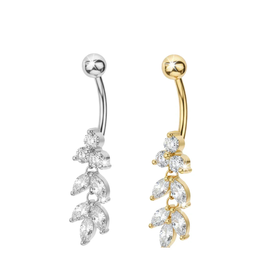 Piercing per ombelico con pendolo Venere