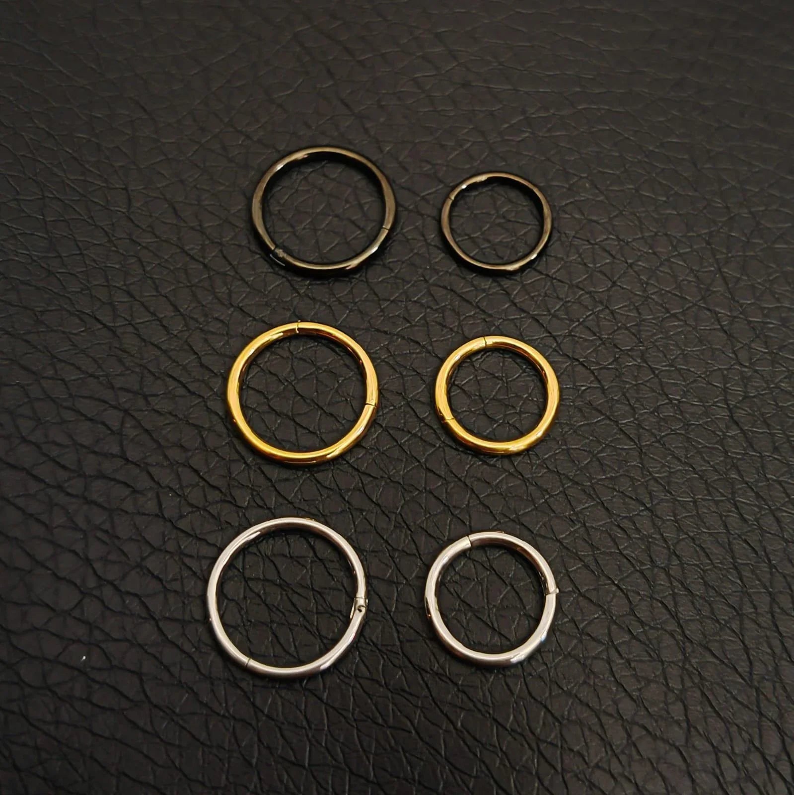 Anello a clicker basic - GIOYAL PIERCING STORE