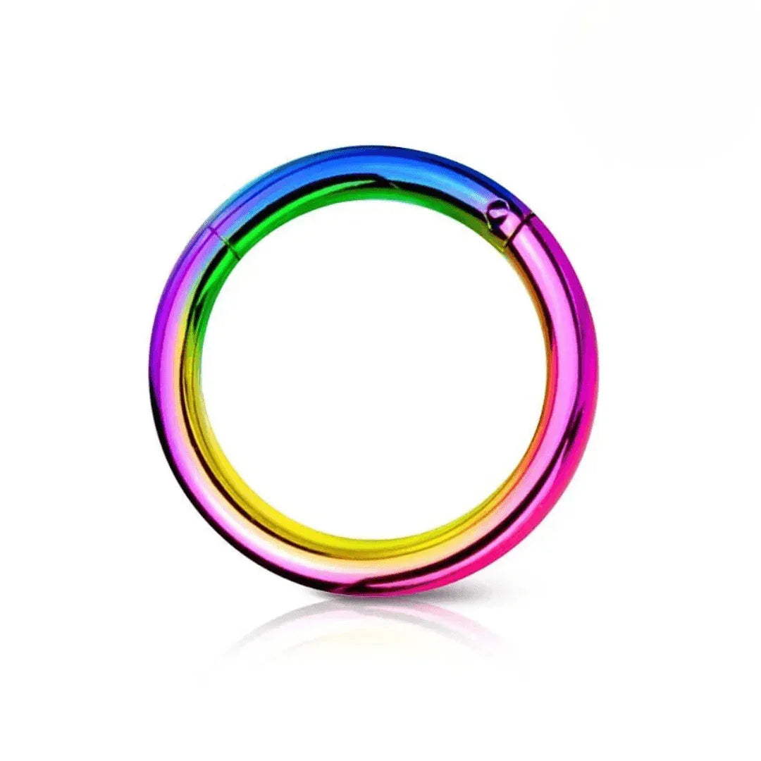 Anello a clicker basic - GIOYAL PIERCING STORE