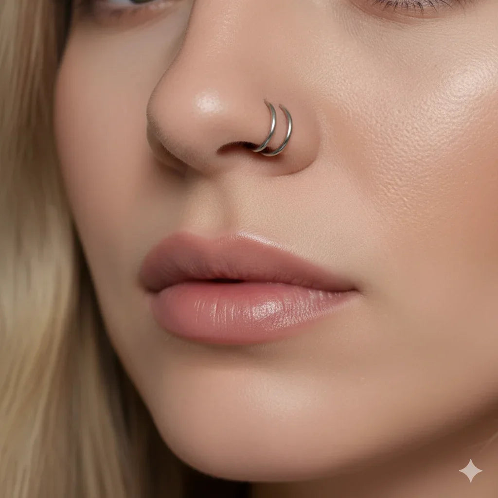 Cerchio continuous doppia linea