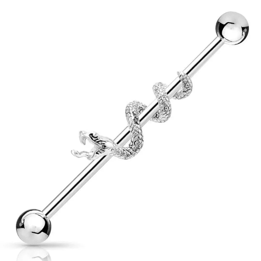 Piercing Industrial design serpente - GIOYAL PIERCING STORE