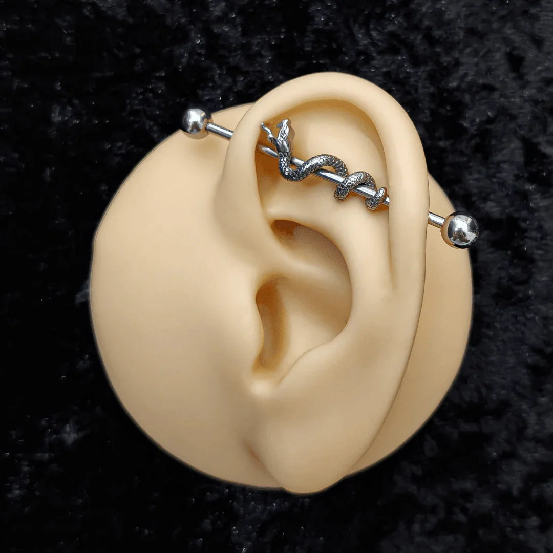 Piercing Industrial design serpente - GIOYAL PIERCING STORE