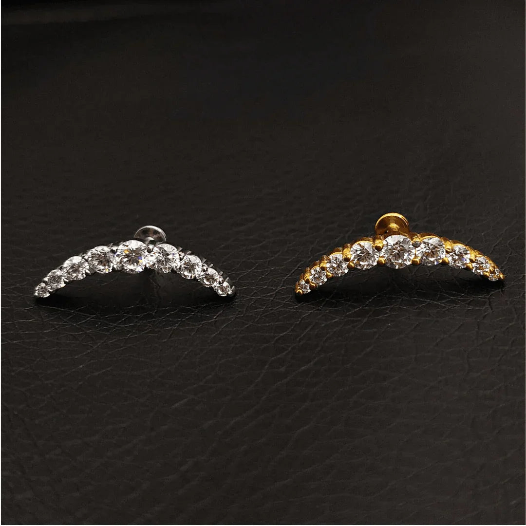 Piercing labret Desiré - GIOYAL PIERCING STORE