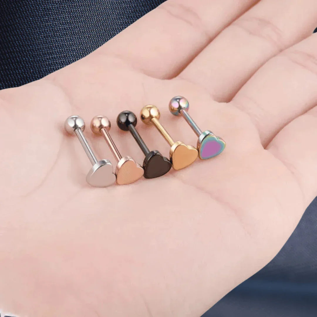 Piercing per lingua cuore - GIOYAL PIERCING STORE