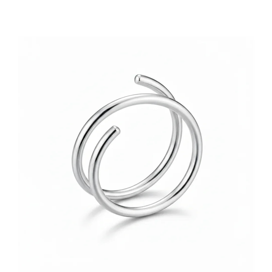 Cerchio continuous doppia linea