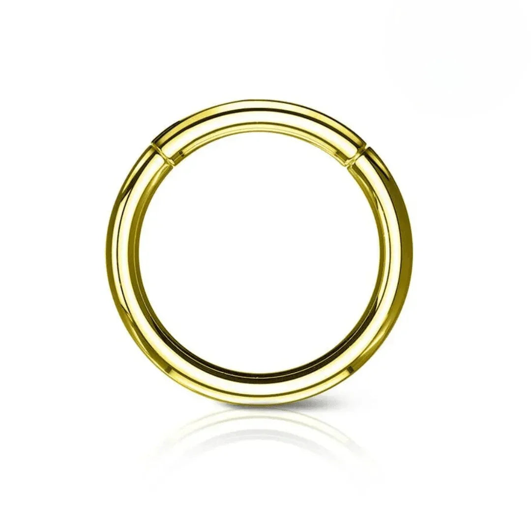 Anello a clicker basic - GIOYAL PIERCING STORE