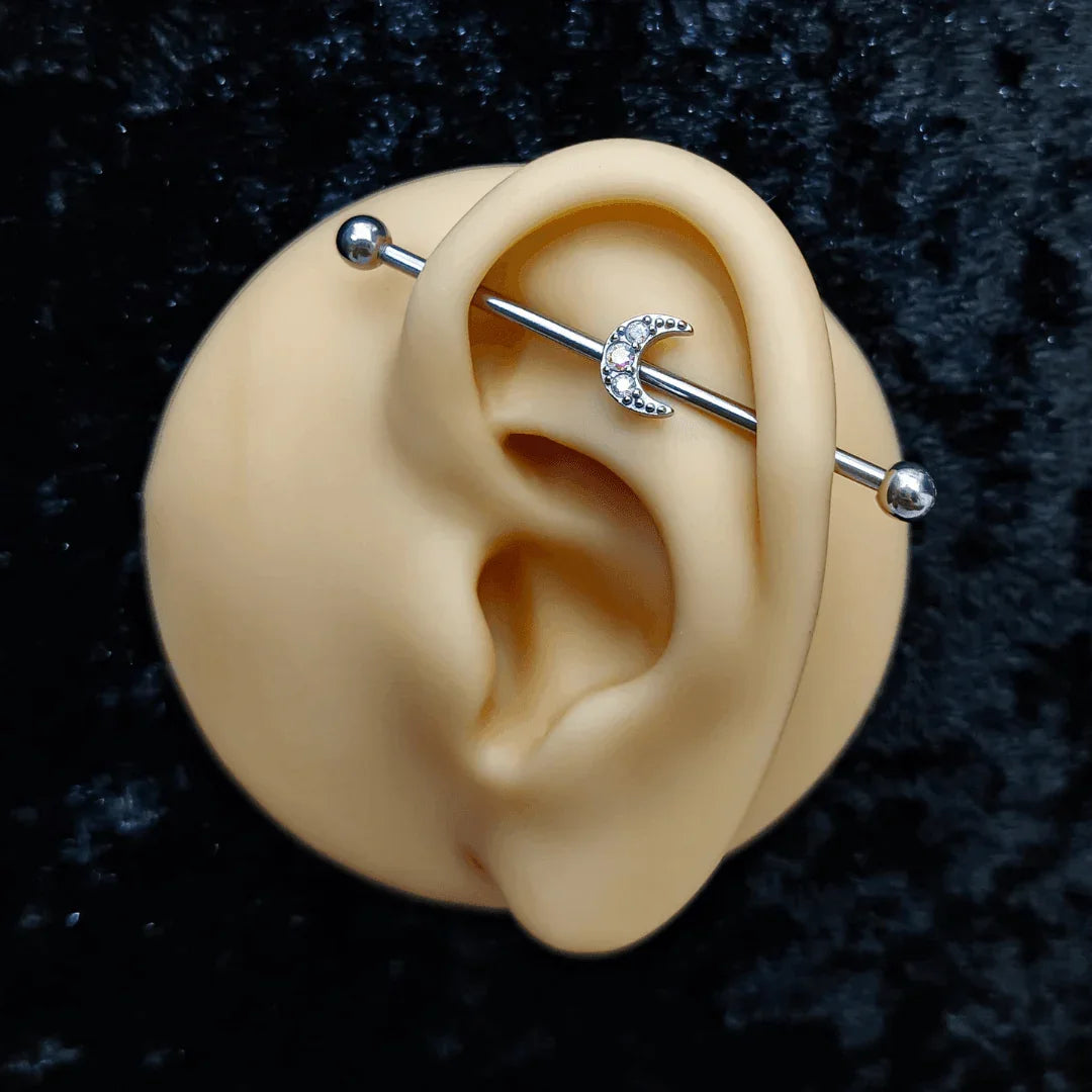 Piercing Industrial design luna - GIOYAL PIERCING STORE