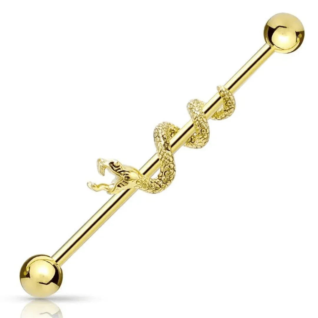 Piercing Industrial design serpente - GIOYAL PIERCING STORE