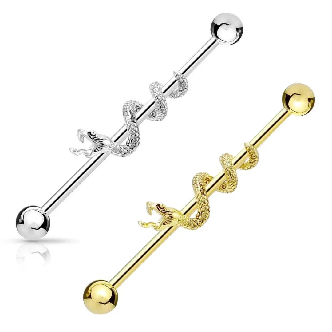 Piercing Industrial design serpente - GIOYAL PIERCING STORE
