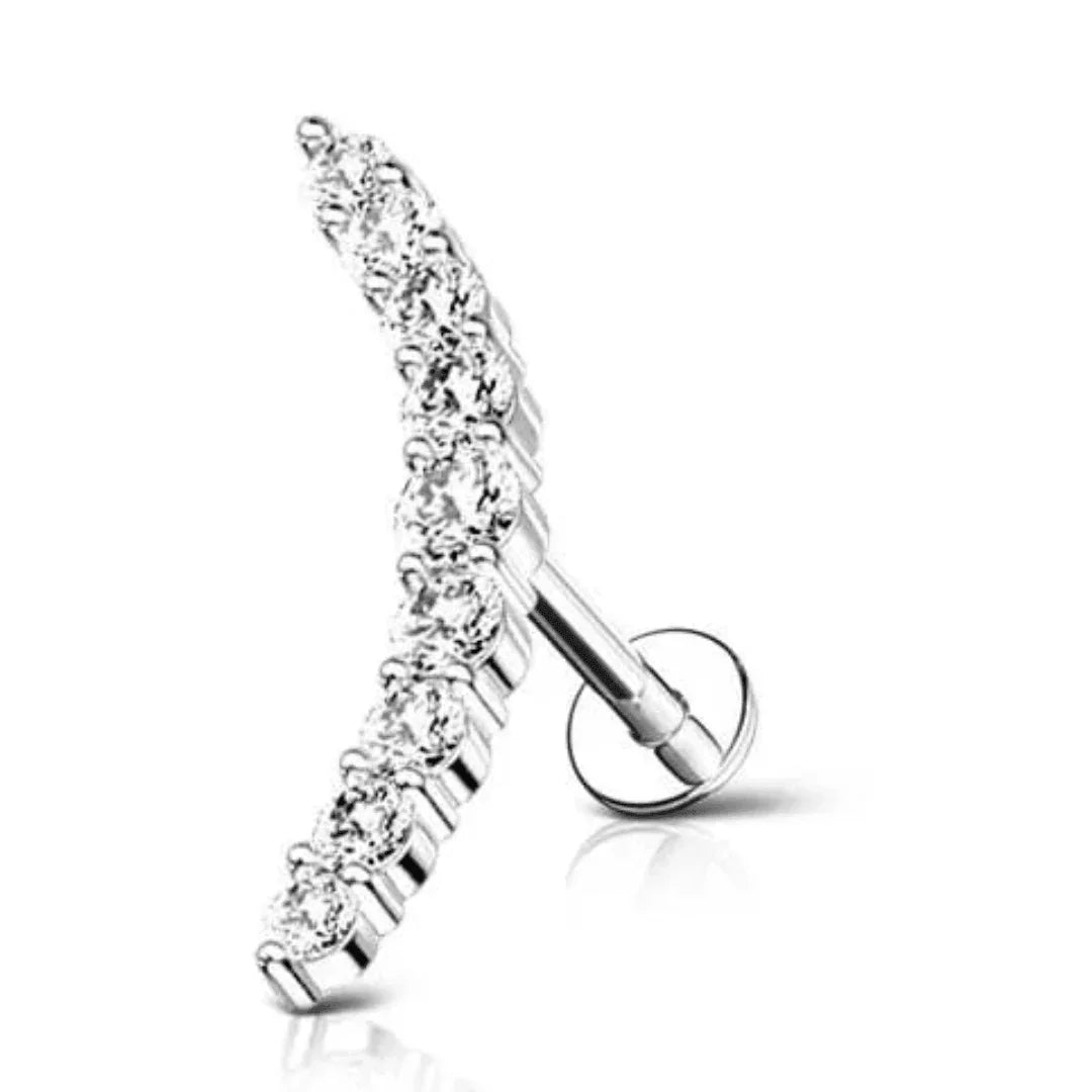 Piercing labret Desiré - GIOYAL PIERCING STORE
