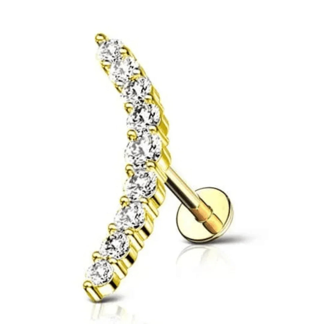 Piercing labret Desiré - GIOYAL PIERCING STORE