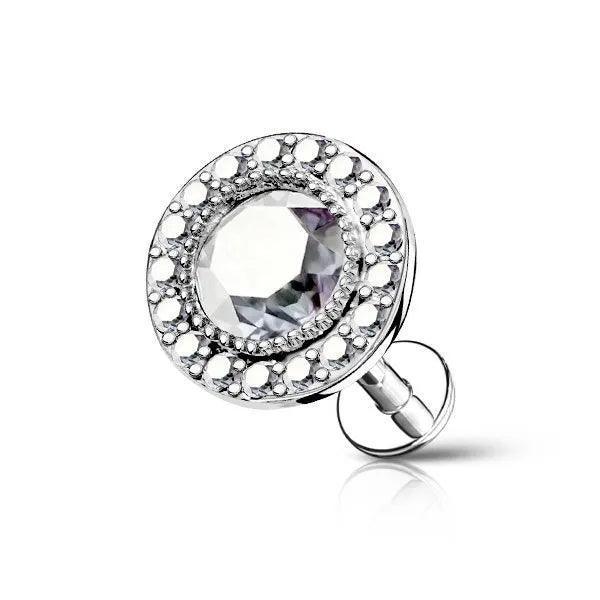 Piercing labret brillante - GIOYAL PIERCING STORE