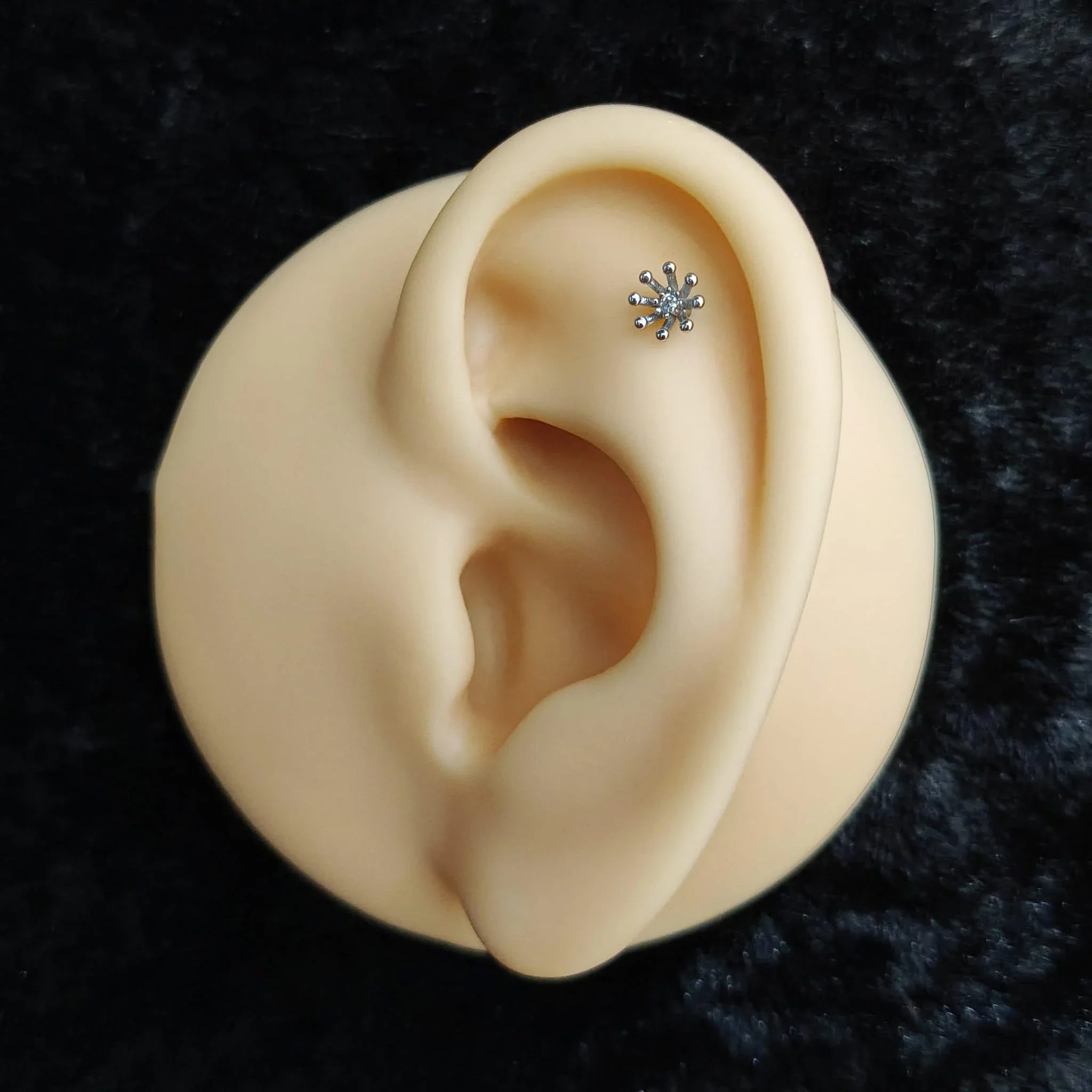 Piercing labret dente di leone - GIOYAL PIERCING STORE