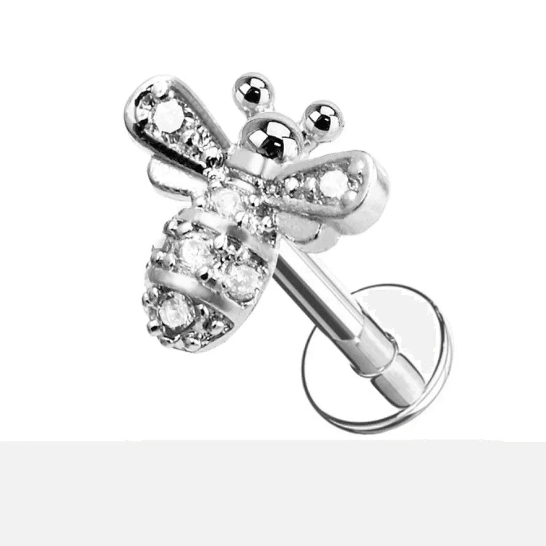 Piercing labret design Ape - GIOYAL PIERCING STORE