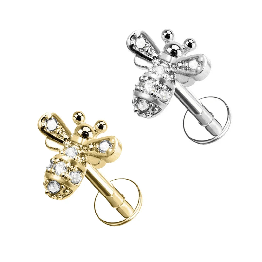 Piercing labret design Ape - GIOYAL PIERCING STORE