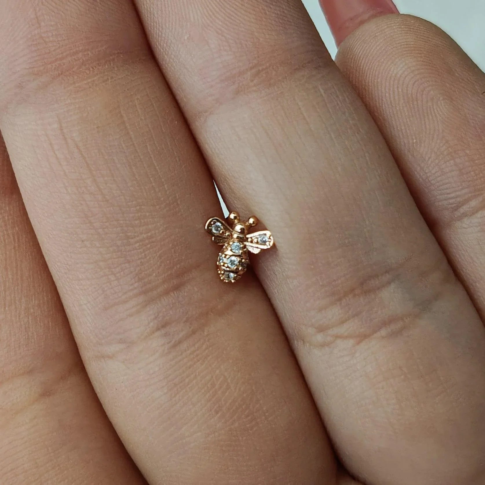 Piercing labret design Ape - GIOYAL PIERCING STORE