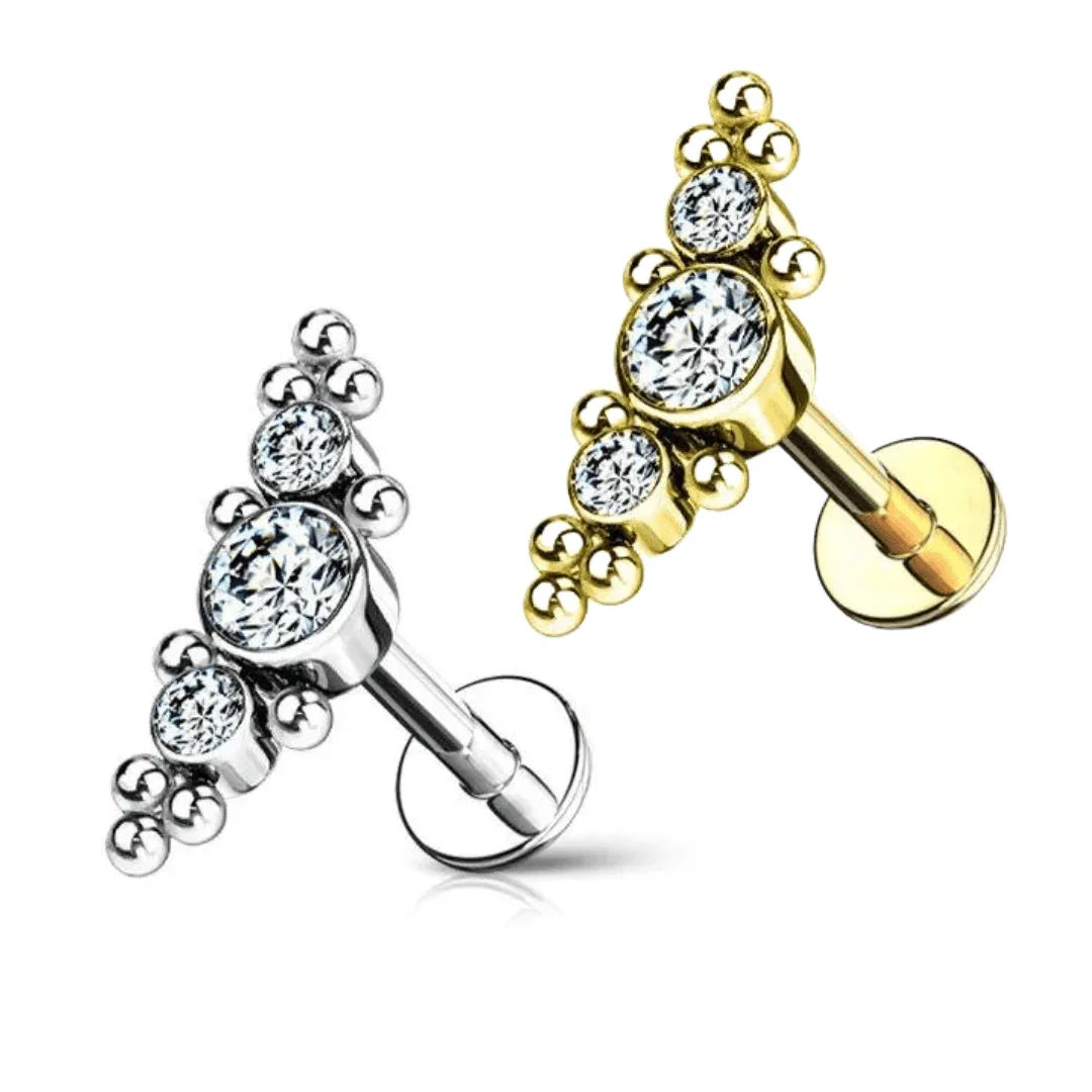 Piercing labret fashion - GIOYAL PIERCING STORE
