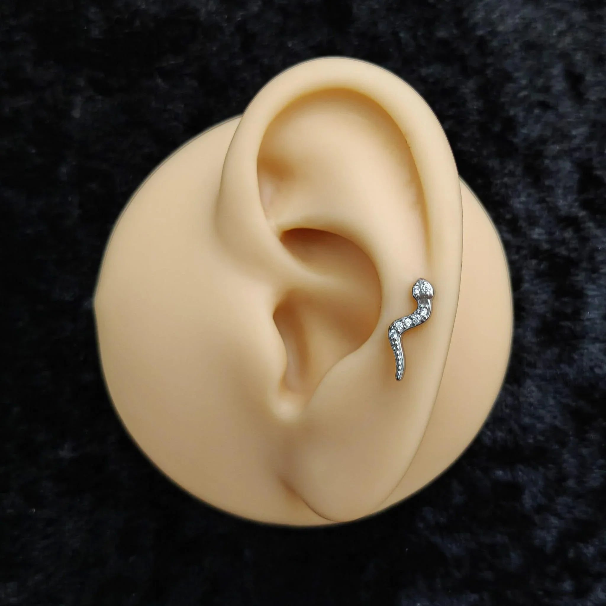 Piercing labret serpente - GIOYAL PIERCING STORE