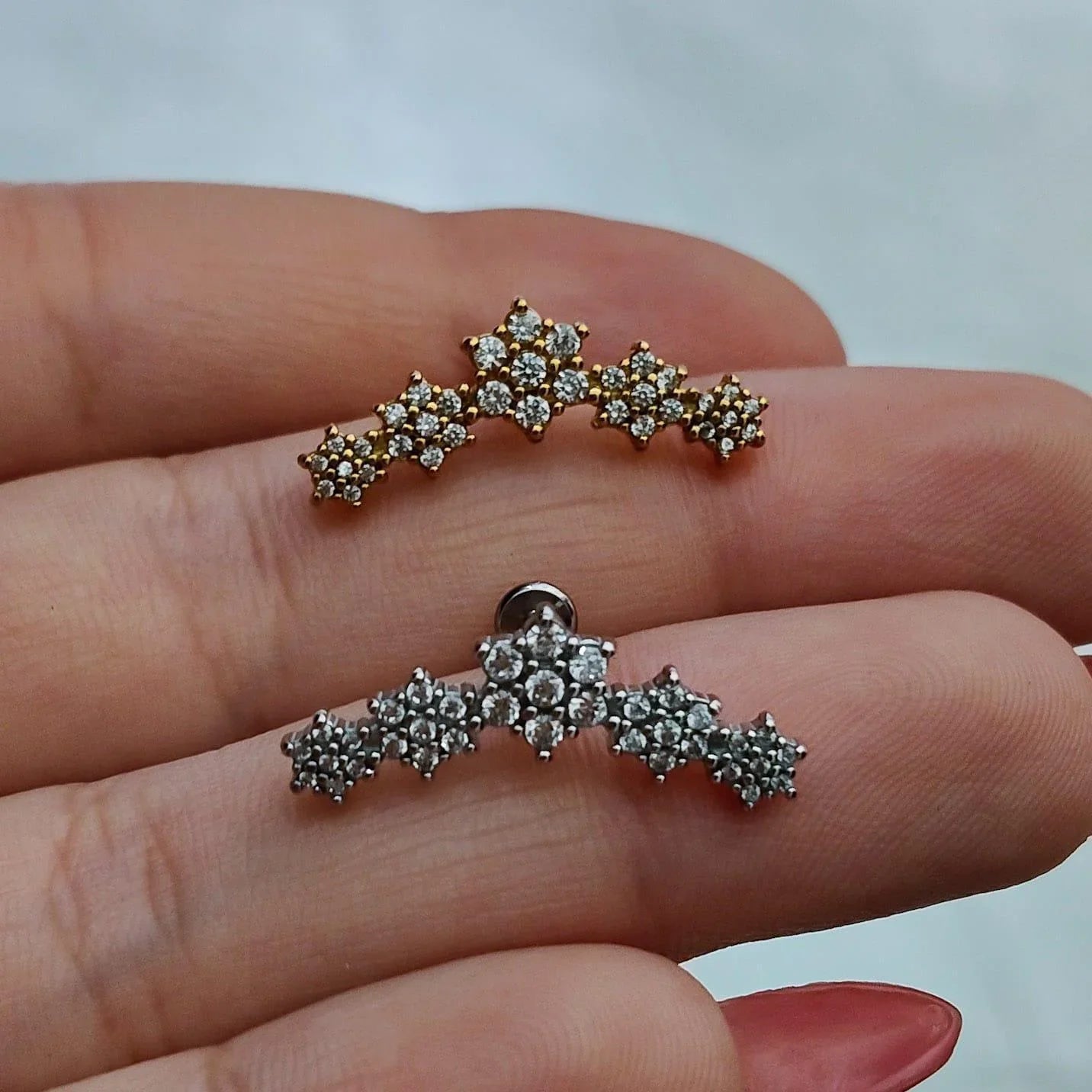 Piercing labret stelle - GIOYAL PIERCING STORE