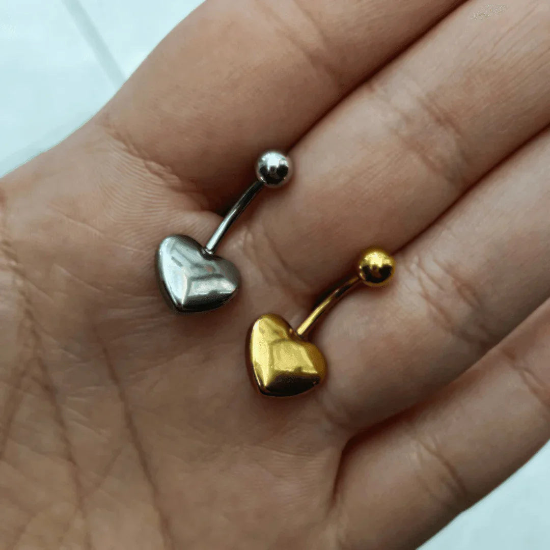 Piercing ombelico con cuore - GIOYAL PIERCING STORE