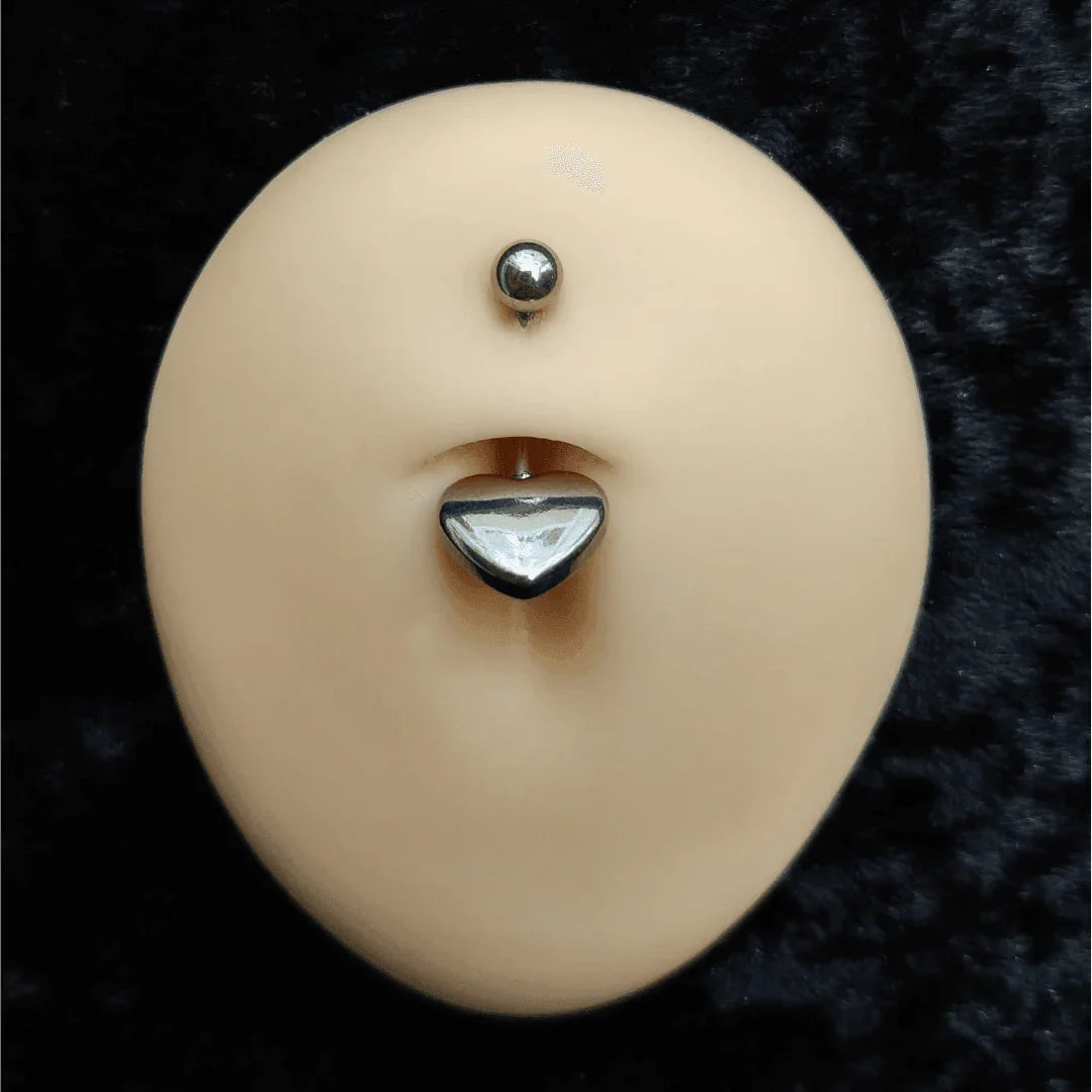 Piercing ombelico con cuore - GIOYAL PIERCING STORE