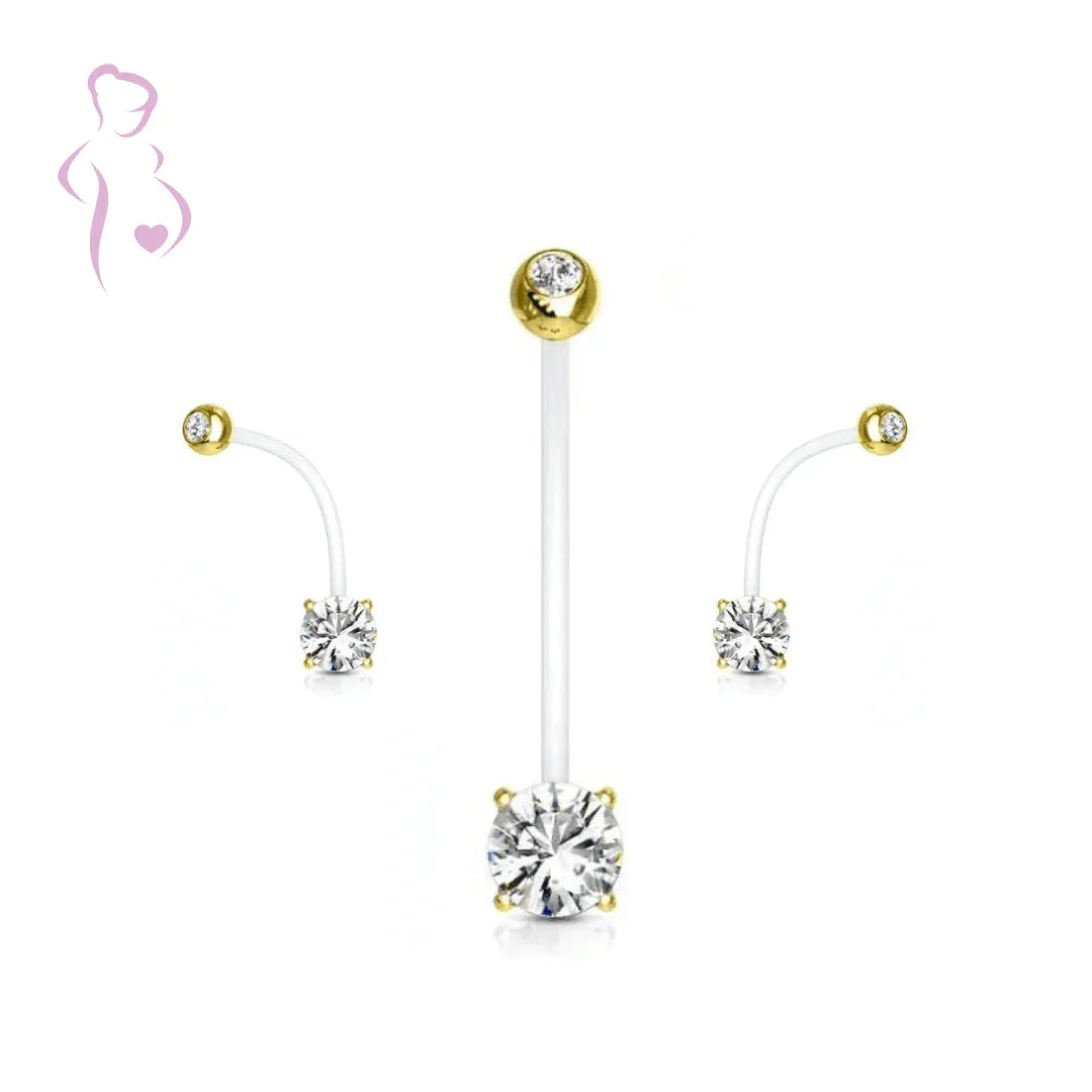 Piercing ombelico in bioflex - GIOYAL PIERCING STORE