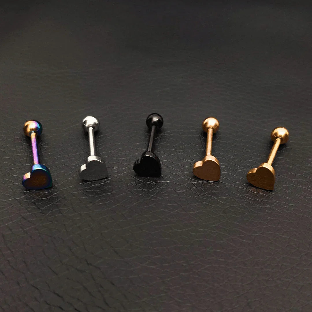 Piercing per lingua cuore - GIOYAL PIERCING STORE