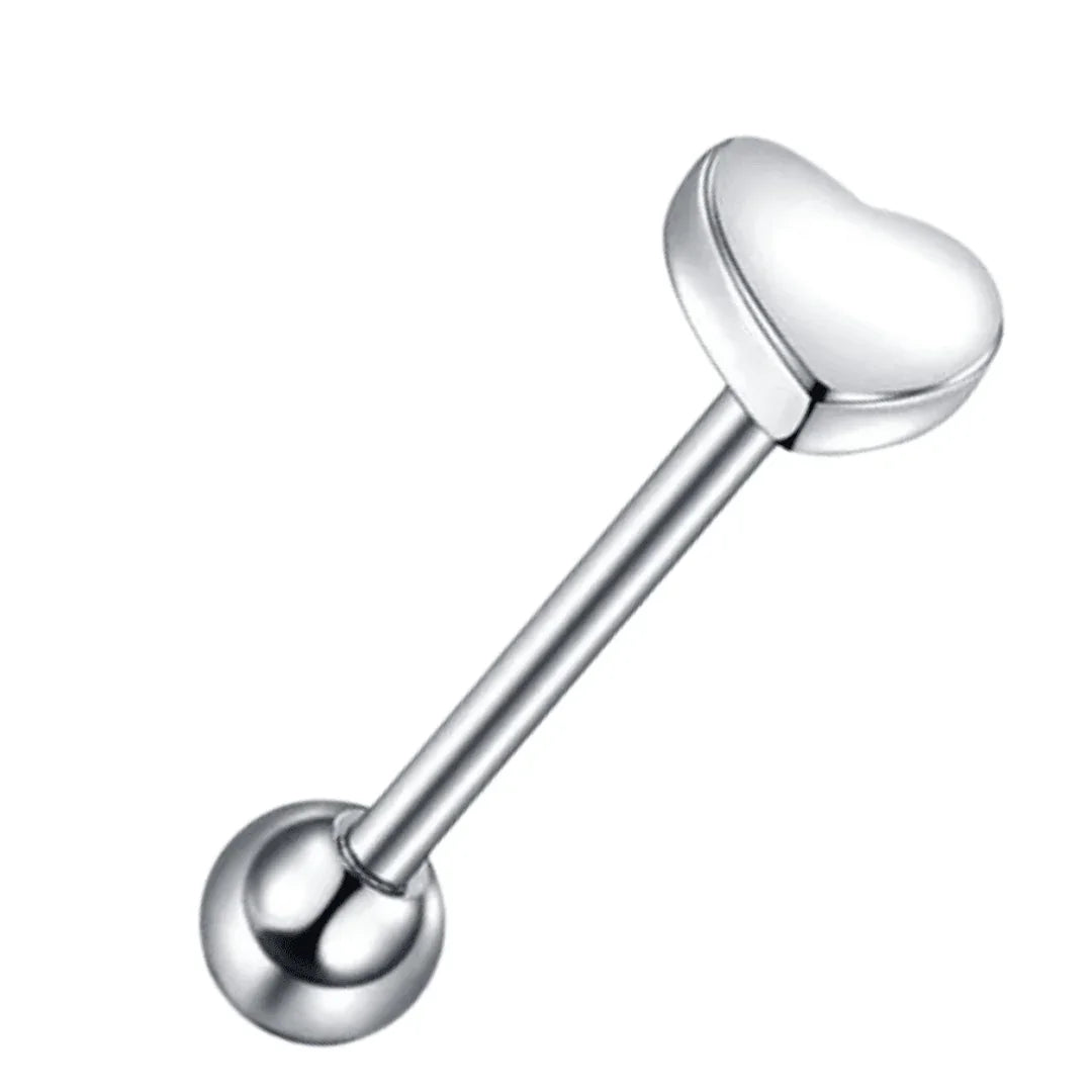 Piercing per lingua cuore - GIOYAL PIERCING STORE