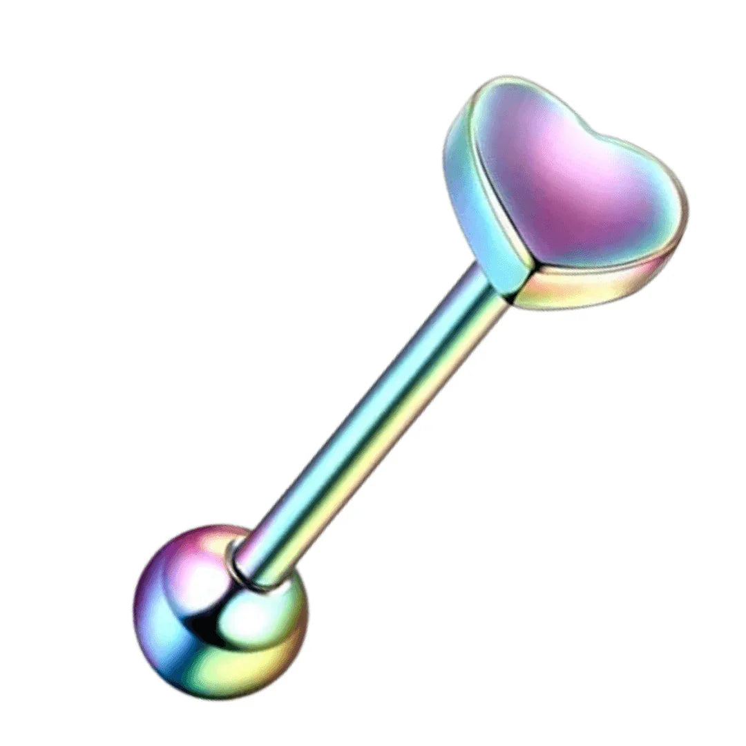 Piercing per lingua cuore - GIOYAL PIERCING STORE