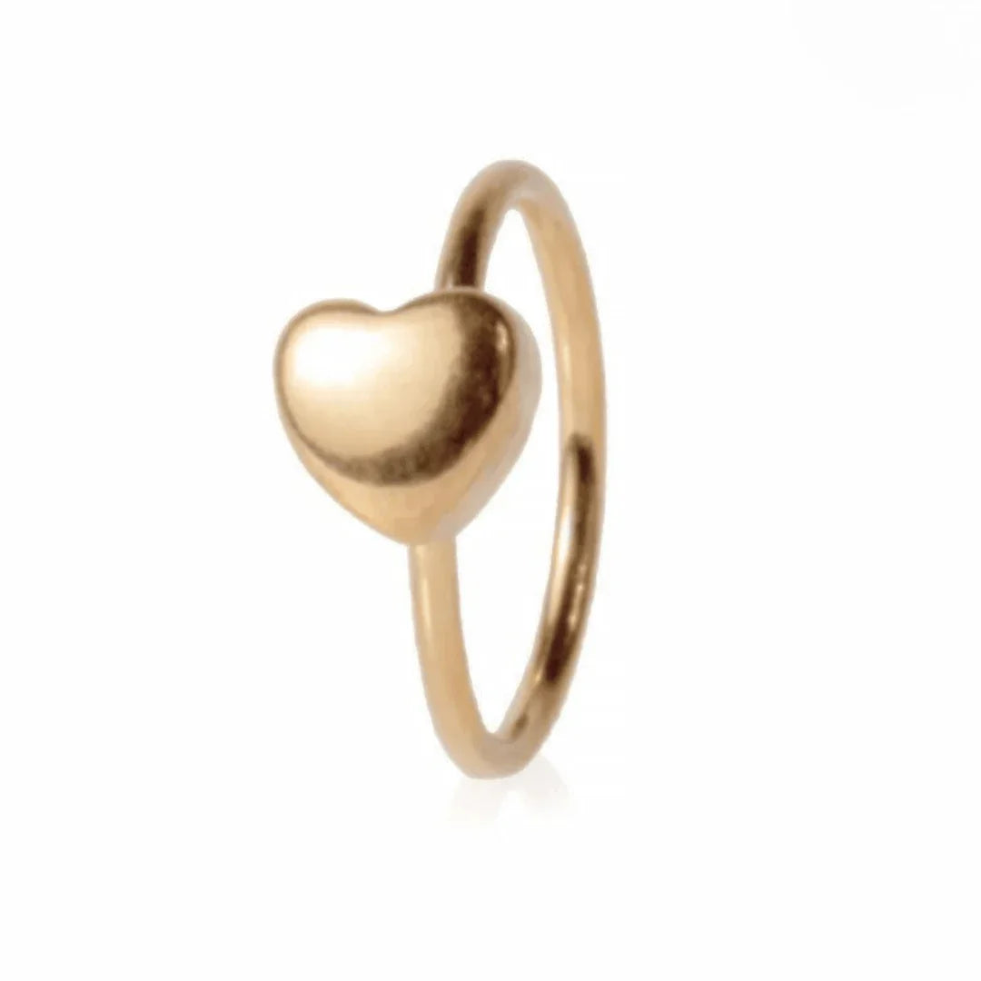 Cerchio continuous con cuore - GIOYAL PIERCING STORE