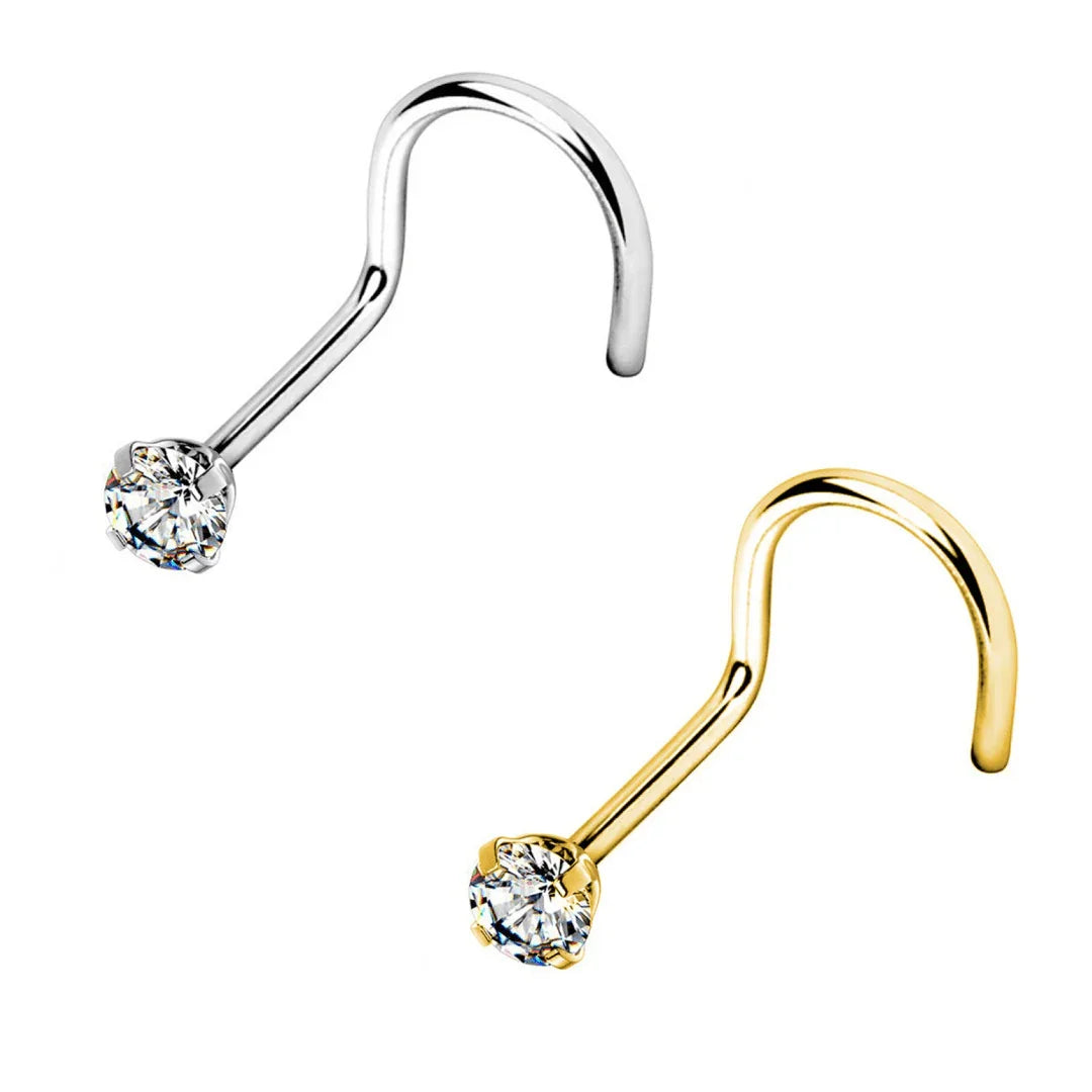 Nostril con diamantino - GIOYAL PIERCING STORE